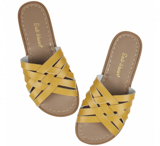 Retro Slide Mustard (Women)